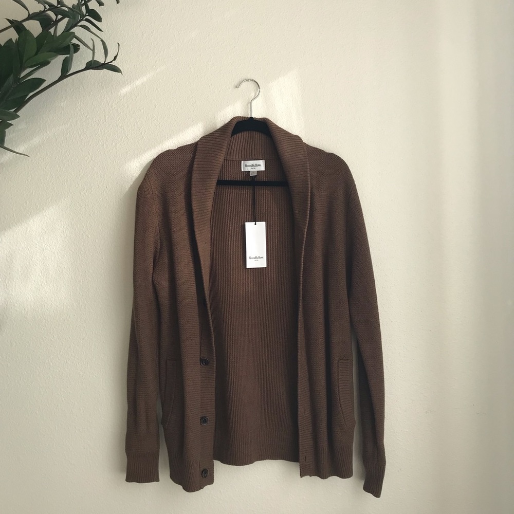 Brown Goodfellow cardigan